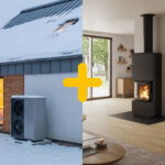 Hybridné vykurovanie domu – tepelné čerpadlo a krbové kachle