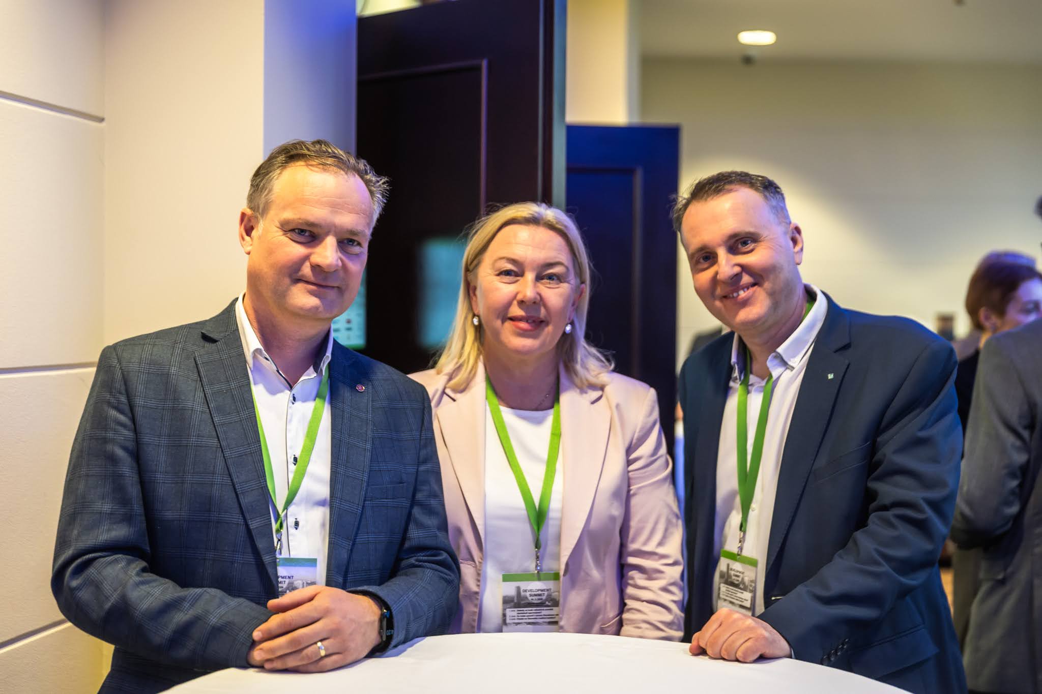 Zľava: Patrik Fandák, Kaldewei CS; Jana Majerčíková, Kaldewei CS; Juraj Vilkovsky, JAGA