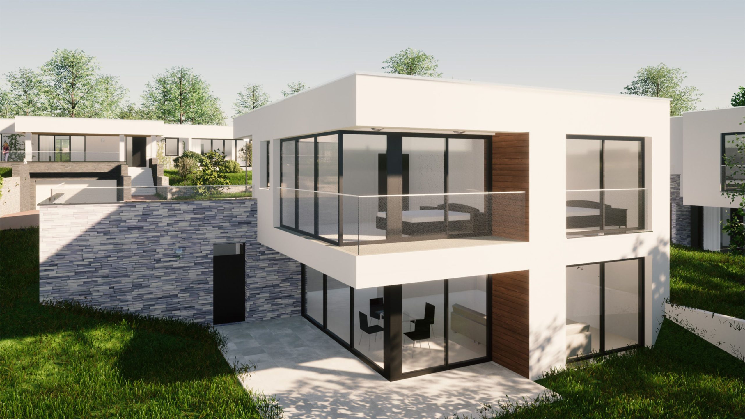 Beethovenová alej, Banka