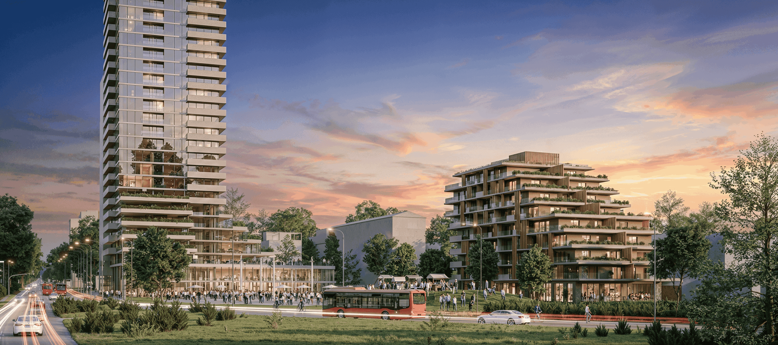 Hinohara Park - najnovšie vizualizácie projektu hinohara-park-bytovy-dom-hotel