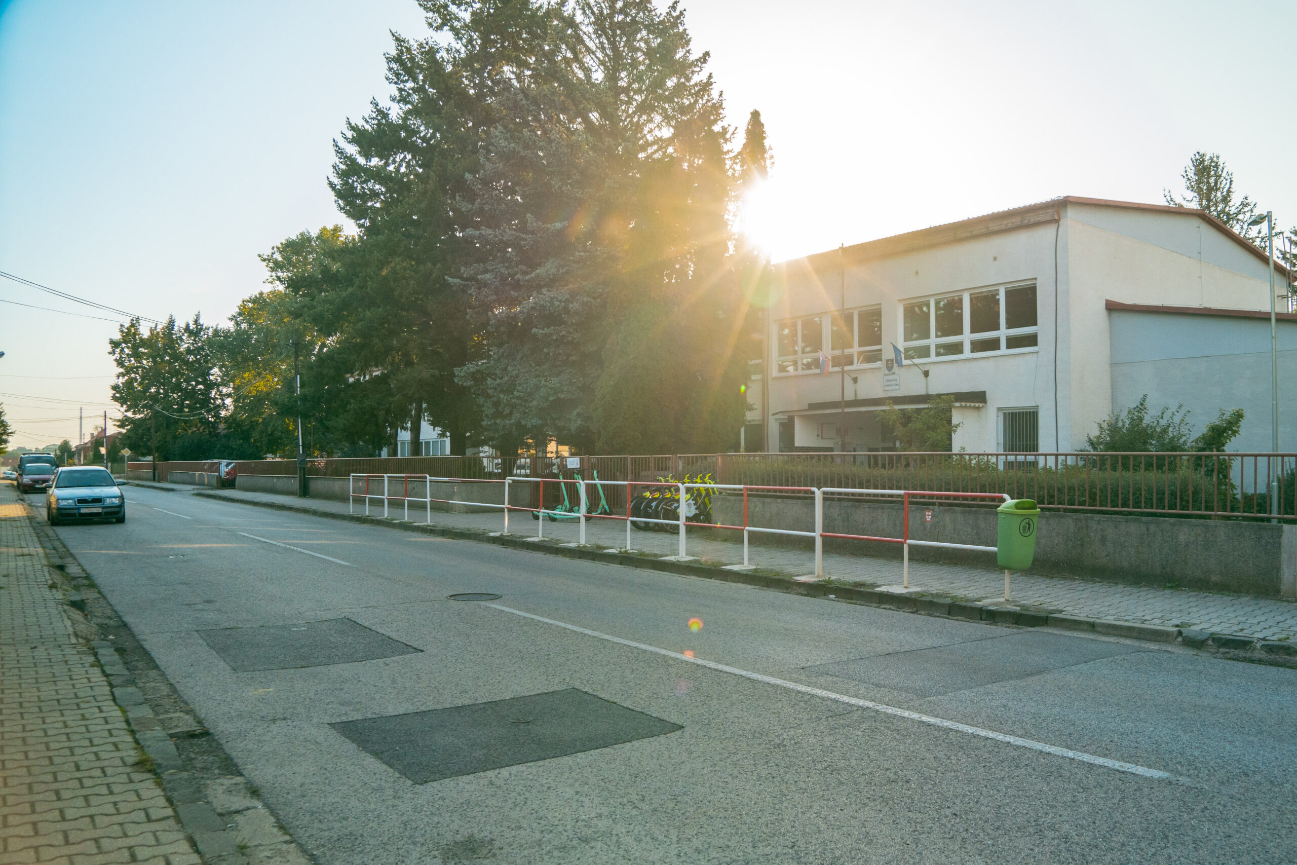 Súčasný stav riešeného územia