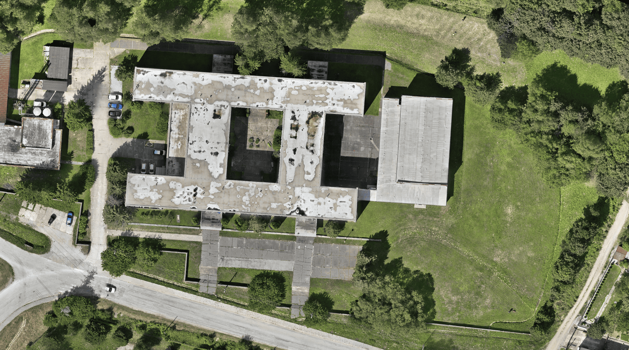 Aktuálny stav riešeného územia