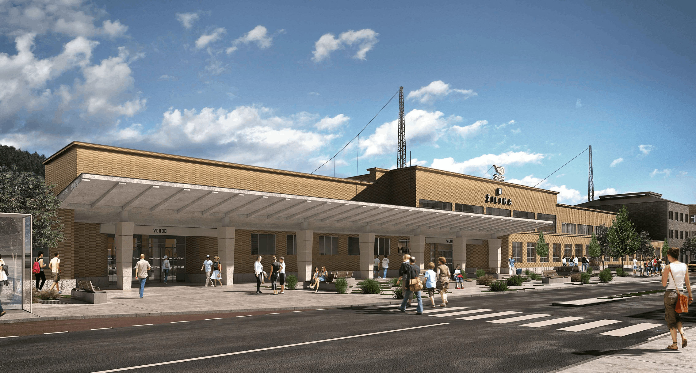 Rekonštrukcia výpravnej budovy ŽST Žilina, Žilina