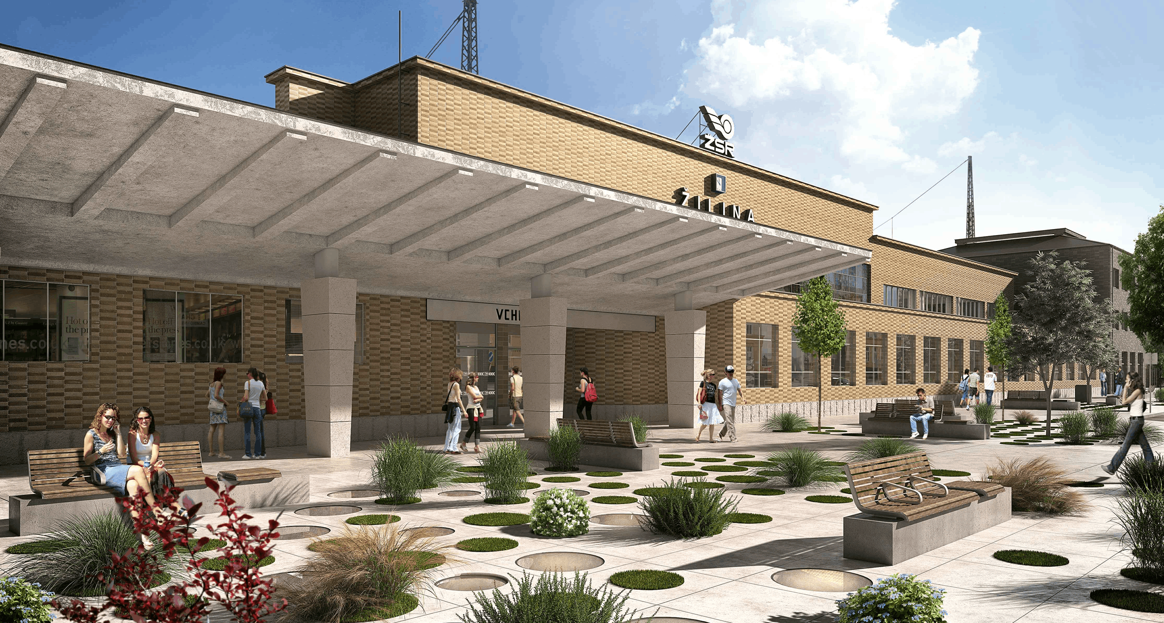 Rekonštrukcia výpravnej budovy ŽST Žilina, Žilina