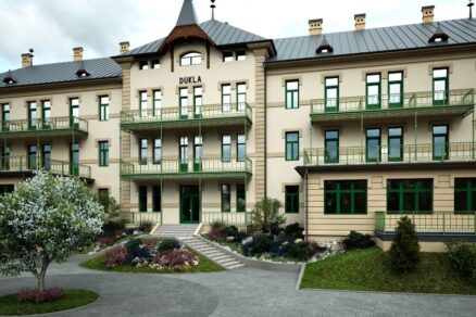 Hotel Dukla v Bardejovských kúpeľoch