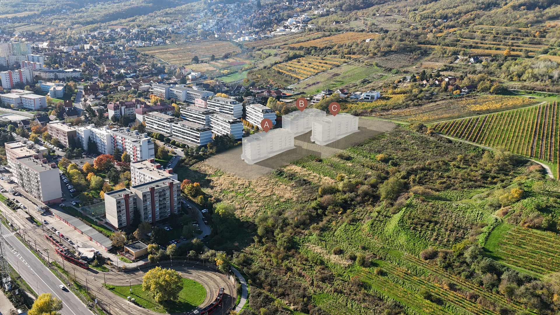 Rezidenčný projekt Terrasy, Bratislava-Rača