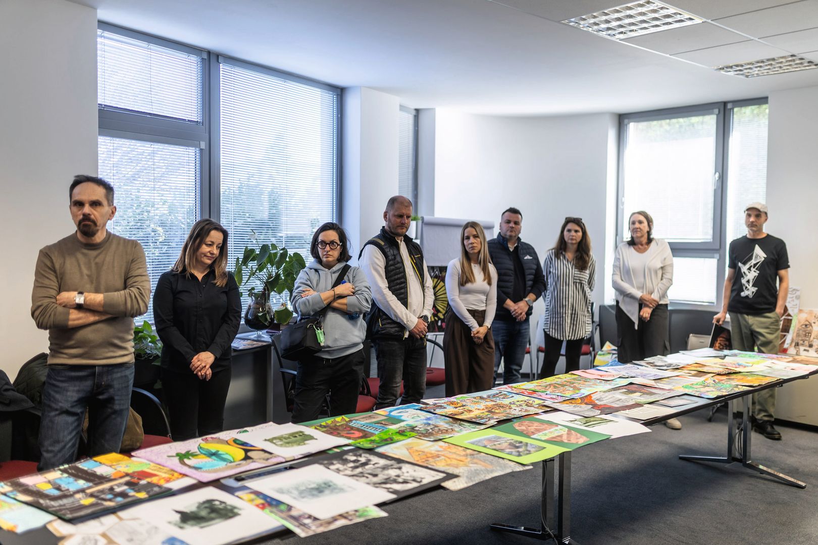 Zasadnutie poroty k výtvarnej súťaži Deti a architektúra 2026 