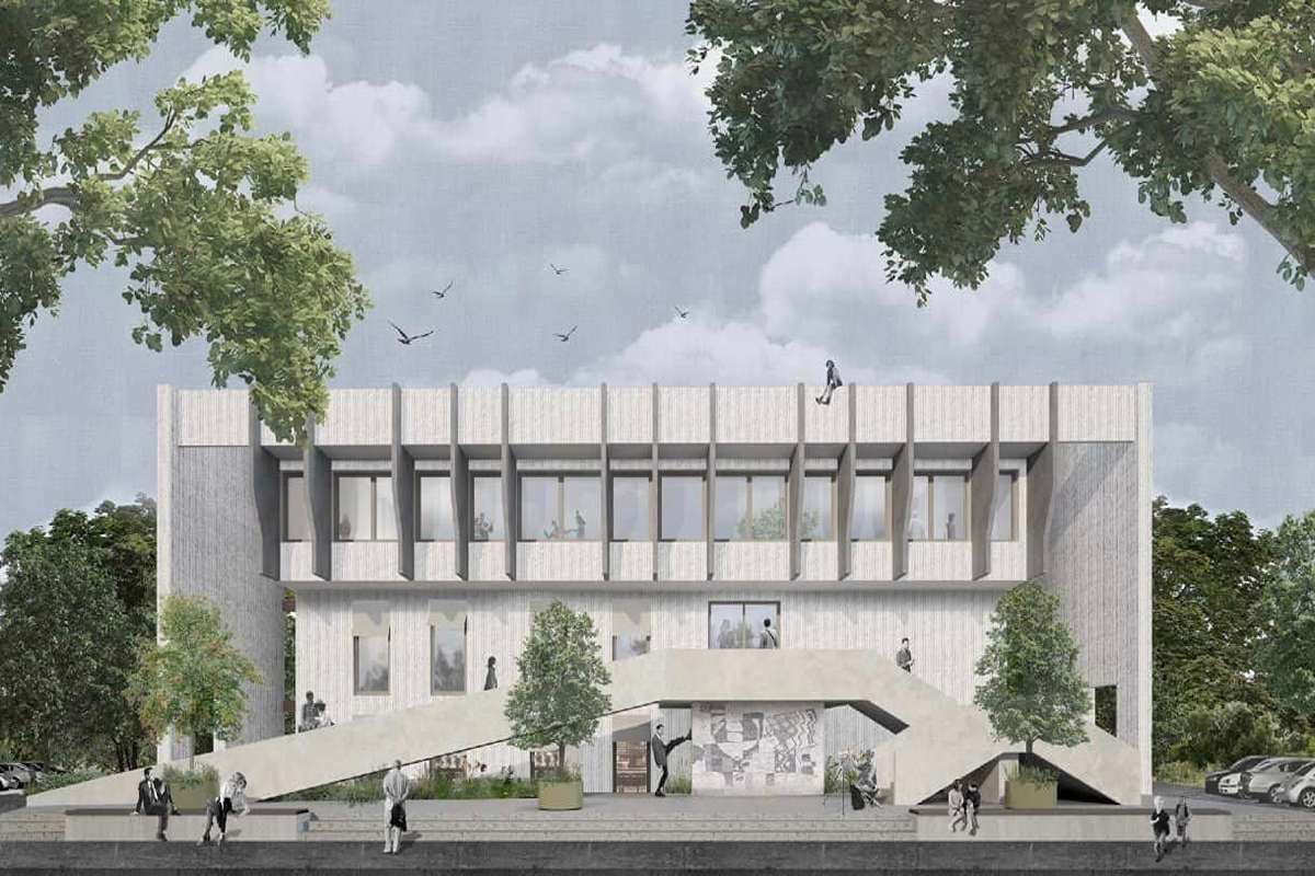 Dom kultúry Trnávka - vizualizácie, Bratislava-Ružinov