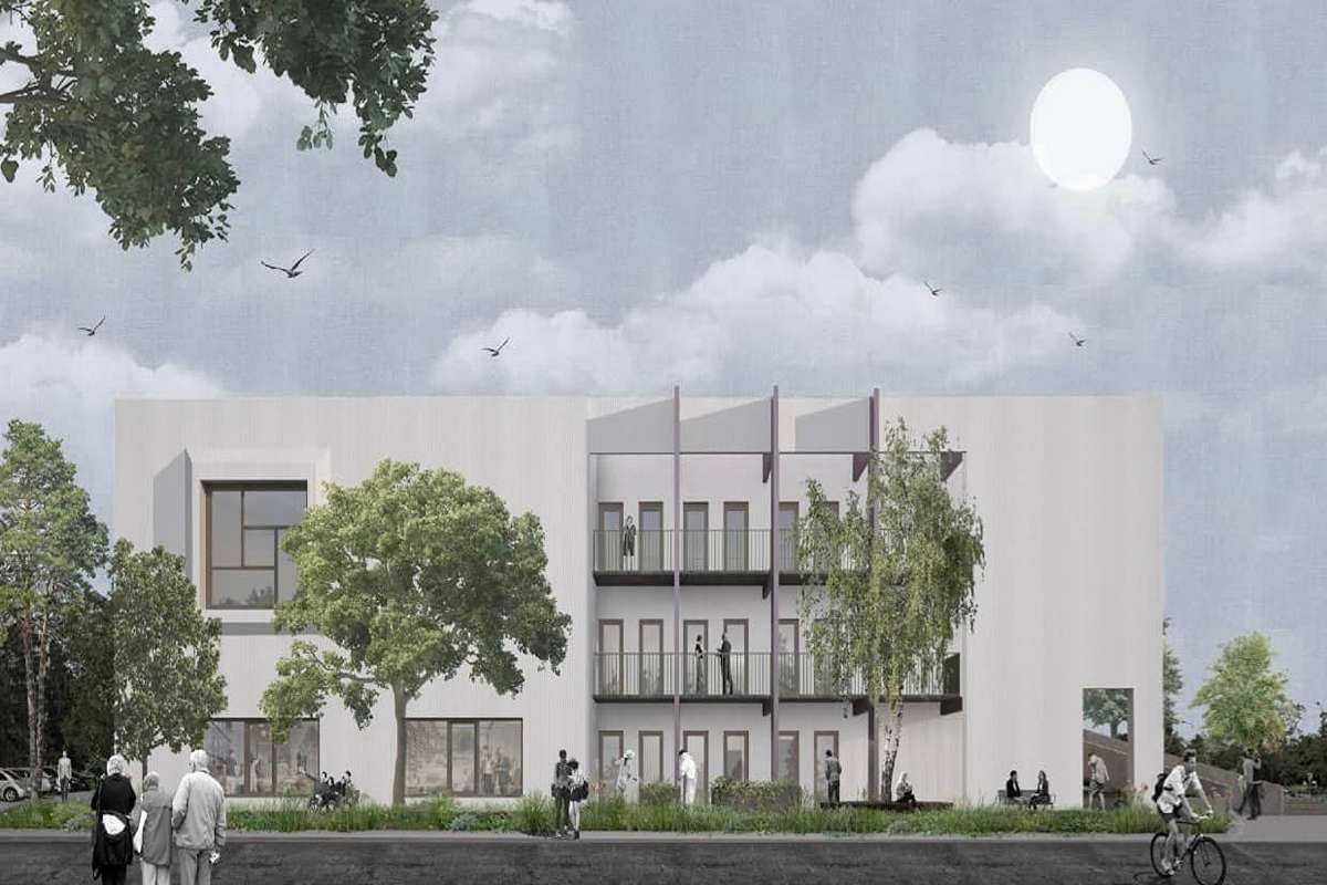 Dom kultúry Trnávka - vizualizácie, Bratislava-Ružinov