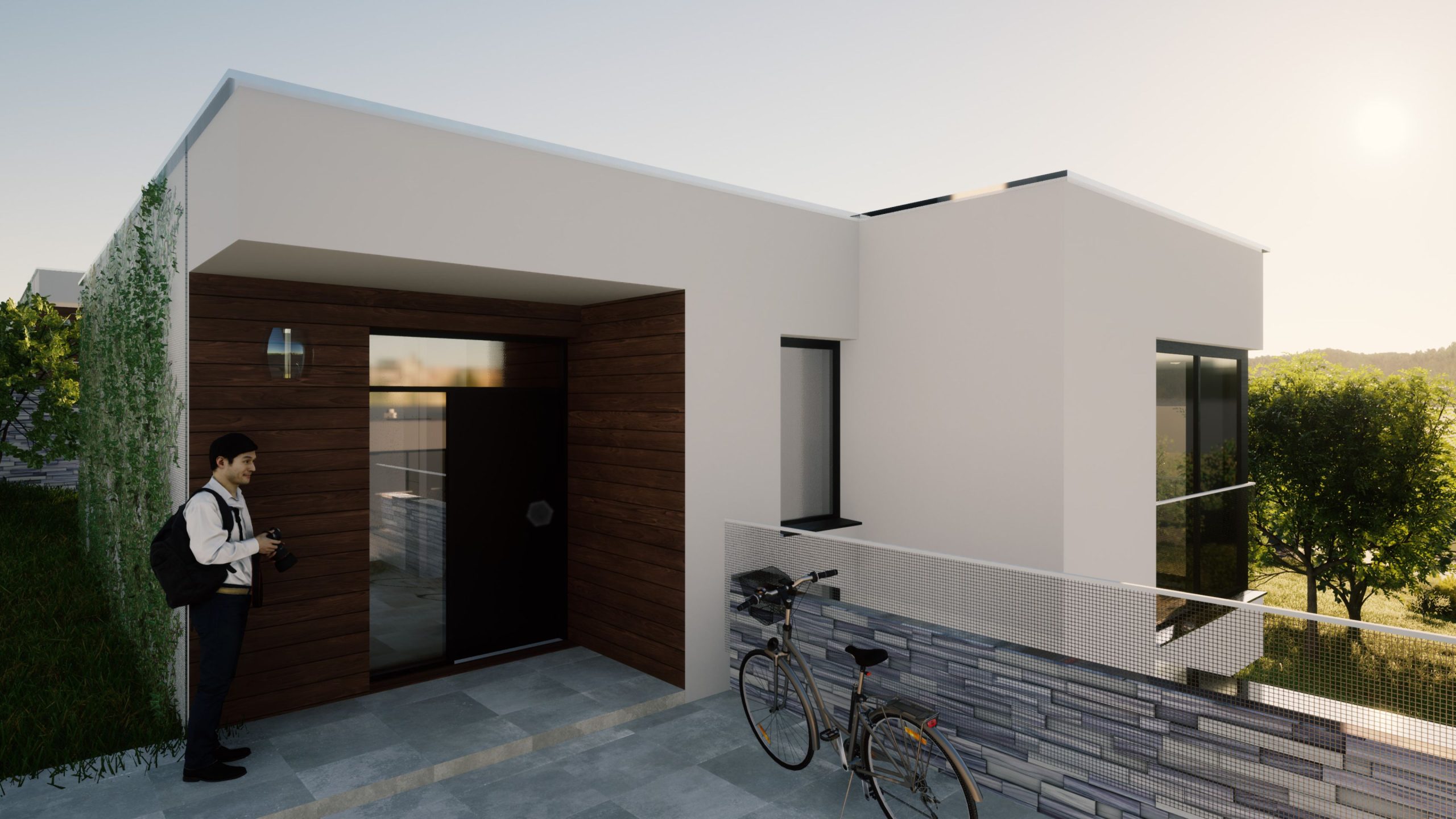 Beethovenová alej, Banka