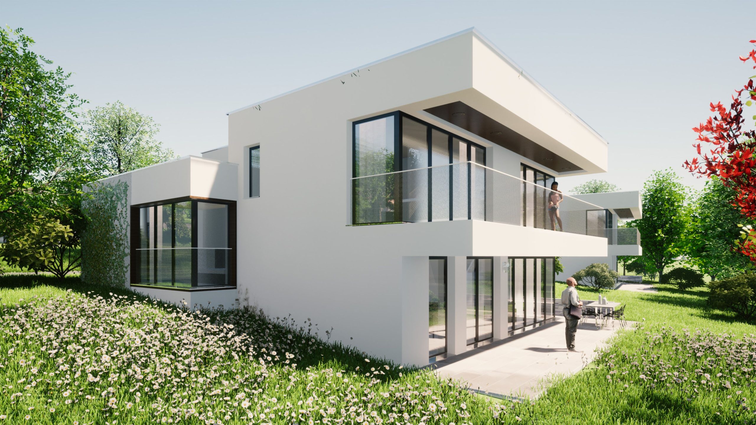 Beethovenová alej, Banka