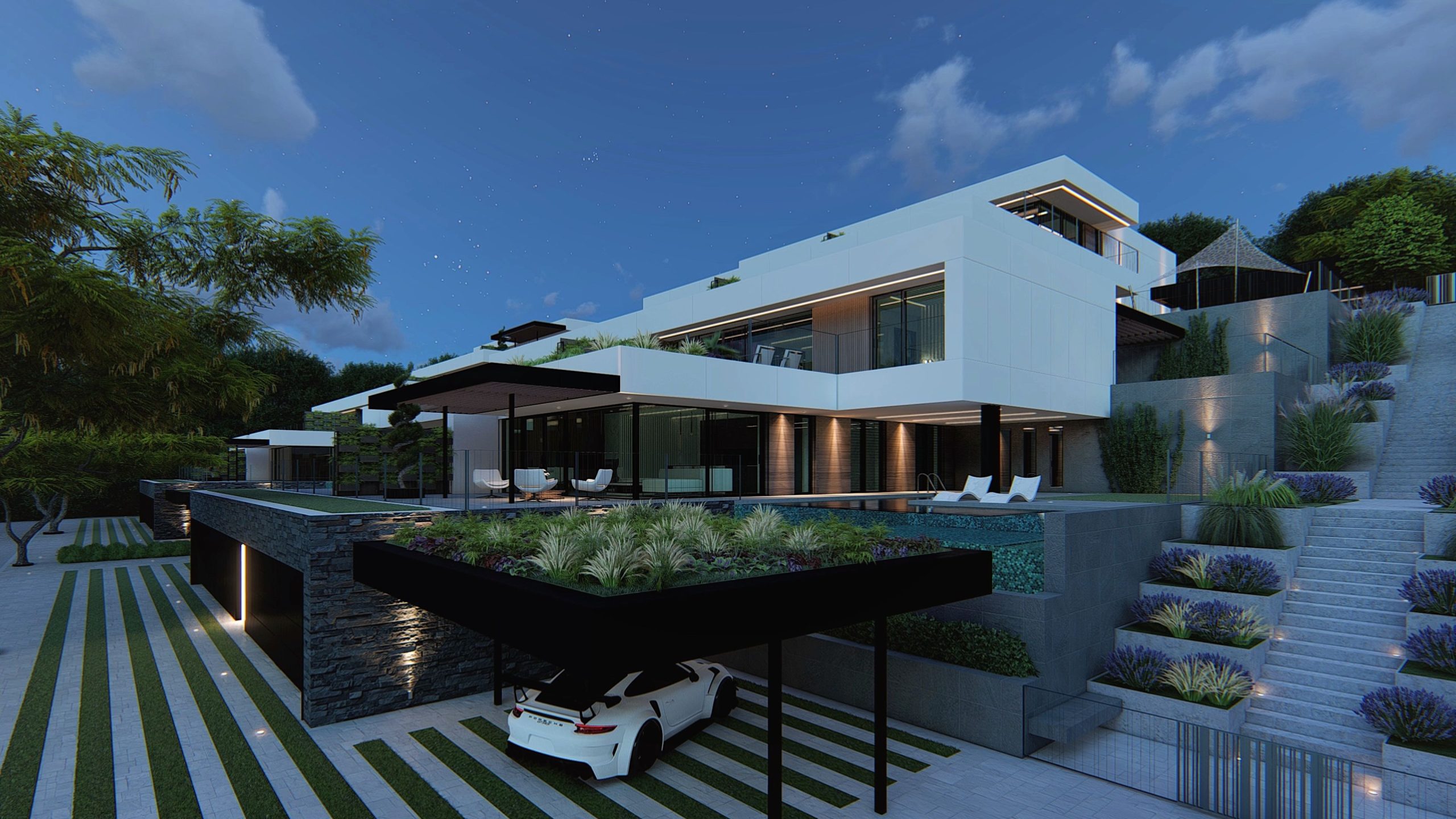 Beethovenová alej, Banka