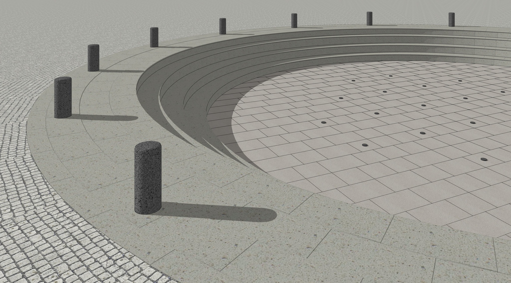 Mesto začalo s obnovou fontány na Svätoplukovom námestí.