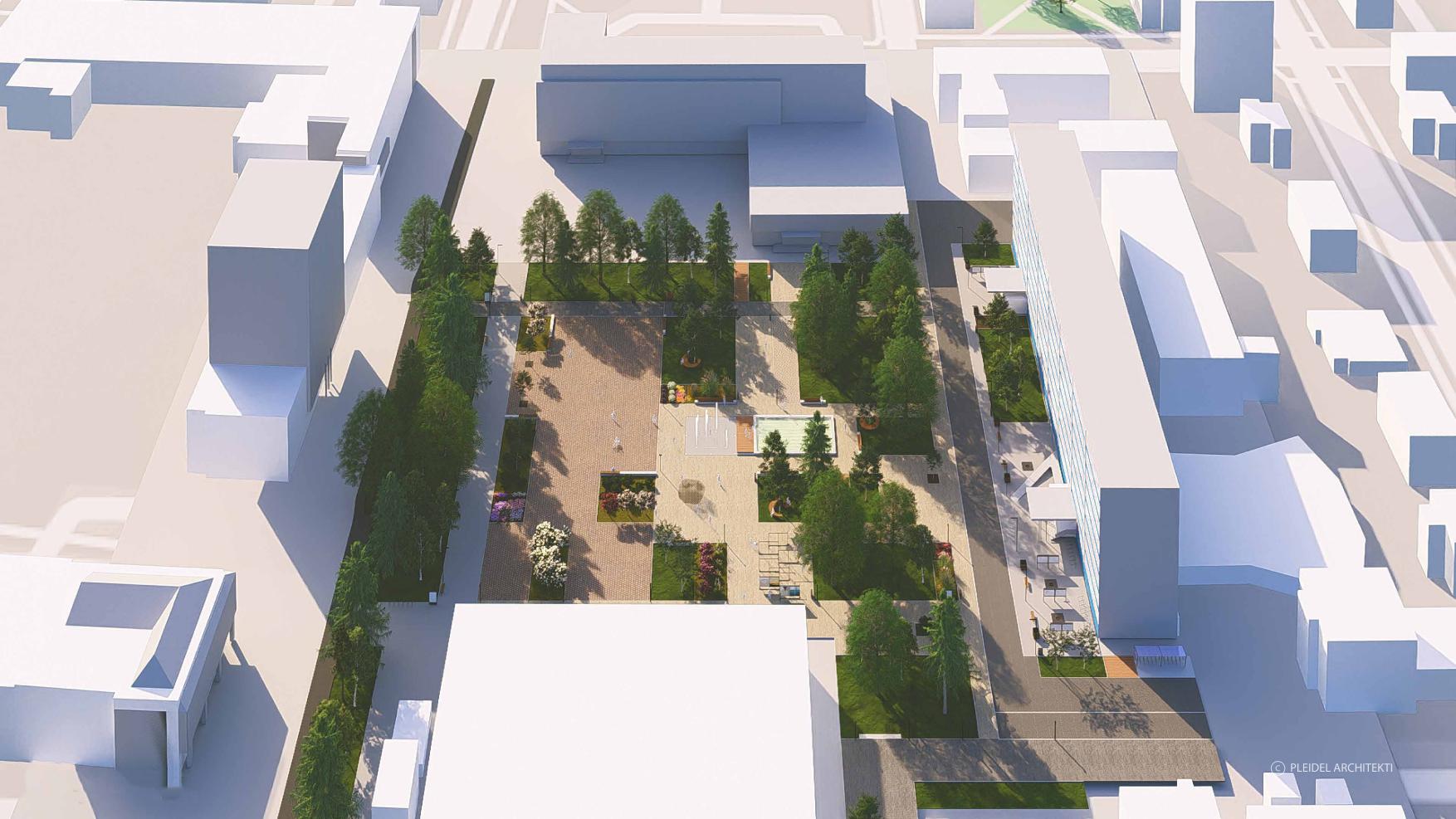 Námestie S. H. Vajanského v Martine dostane modernú tvár. 