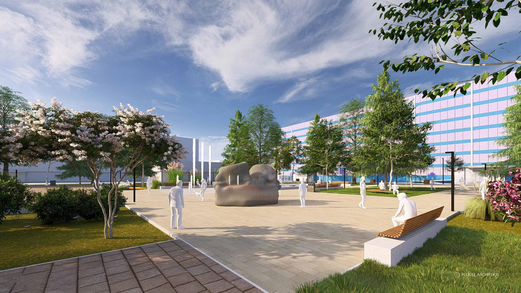 Námestie S. H. Vajanského v Martine dostane modernú tvár. 