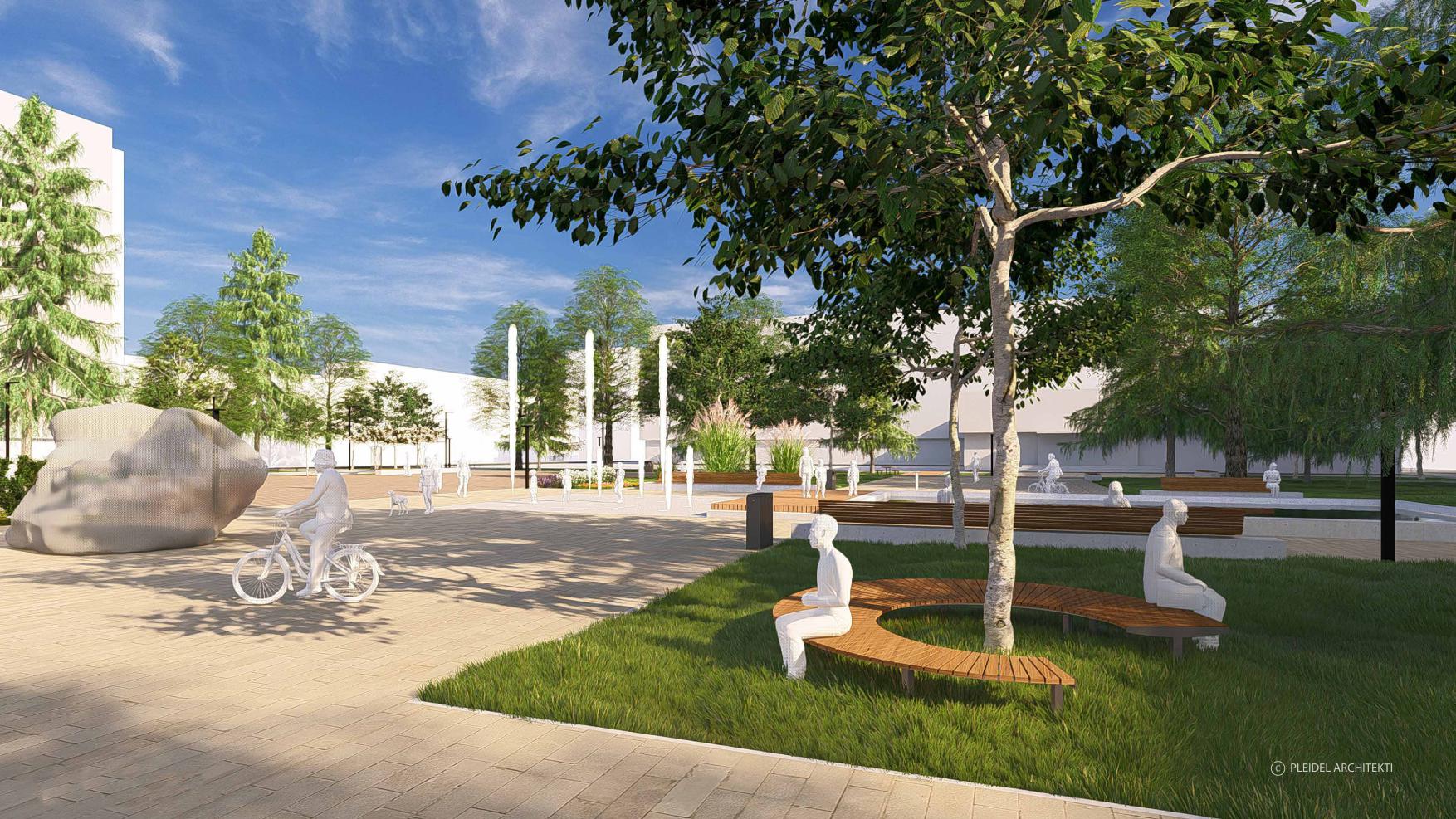 Námestie S. H. Vajanského v Martine dostane modernú tvár. 