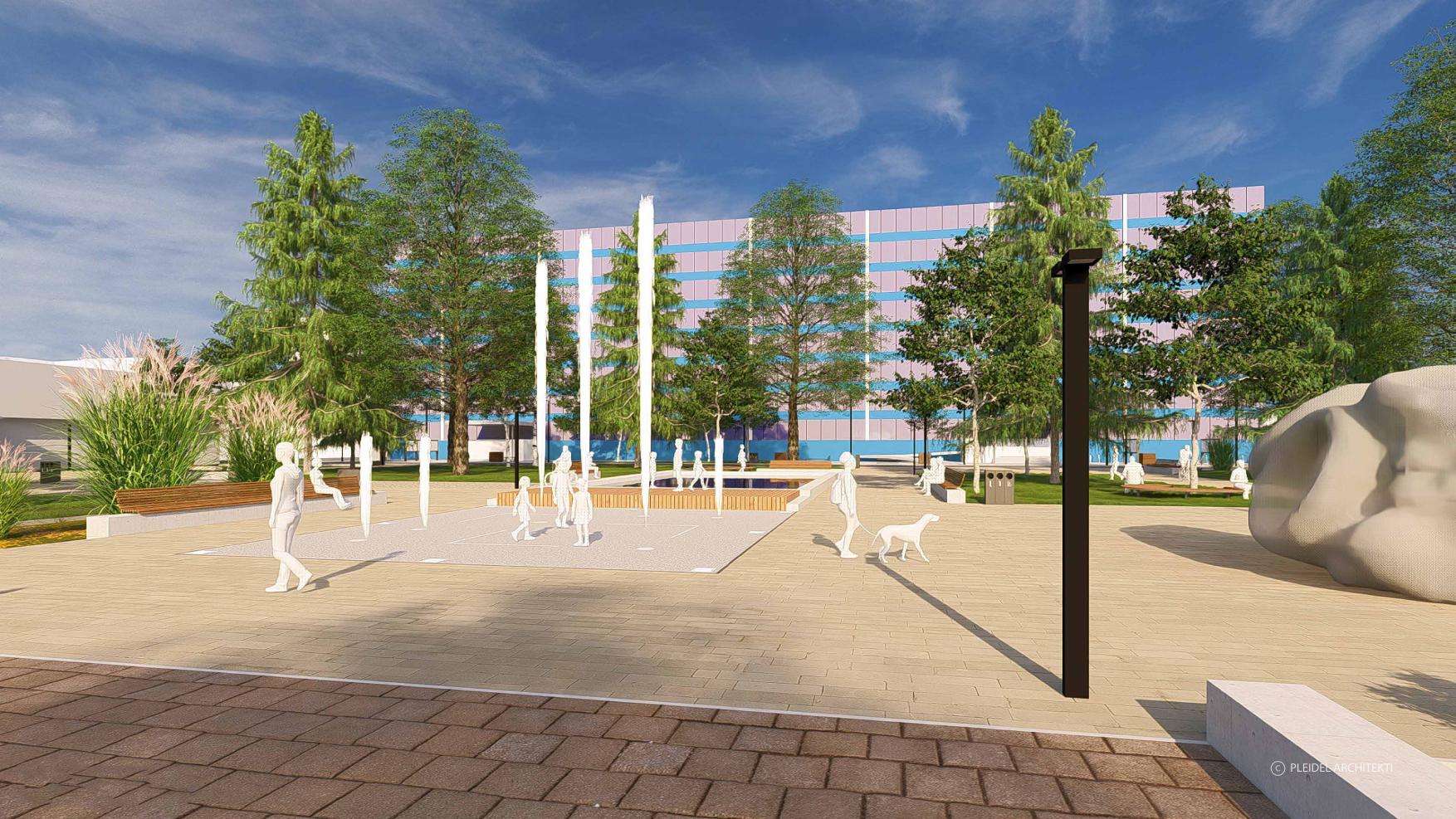 Námestie S. H. Vajanského v Martine dostane modernú tvár. 