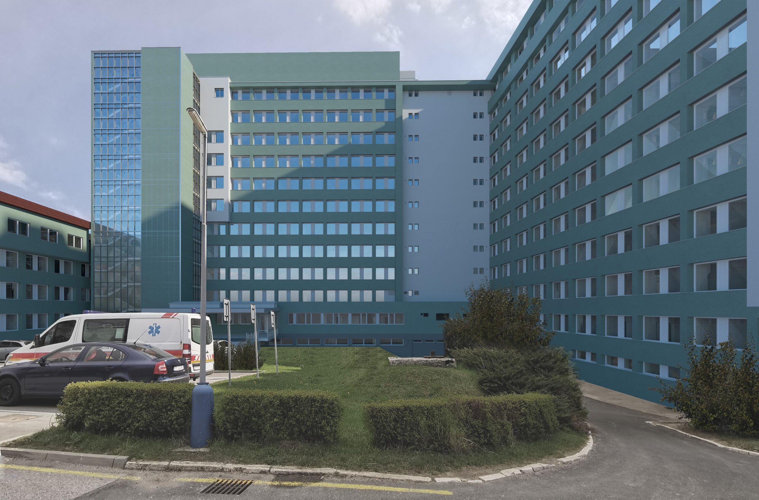 Komplexná obnova a prestavba Nemocnice Poprad prebieha za plnej prevádzky. 