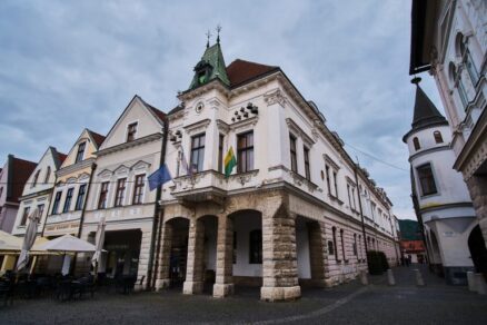 Historická budova radnice v Žiline