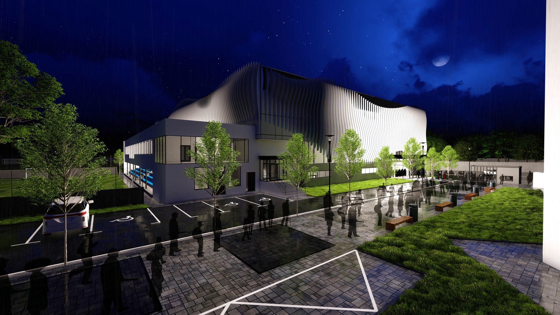 Rekonštrukcia športovej haly, Dubnica nad Váhom