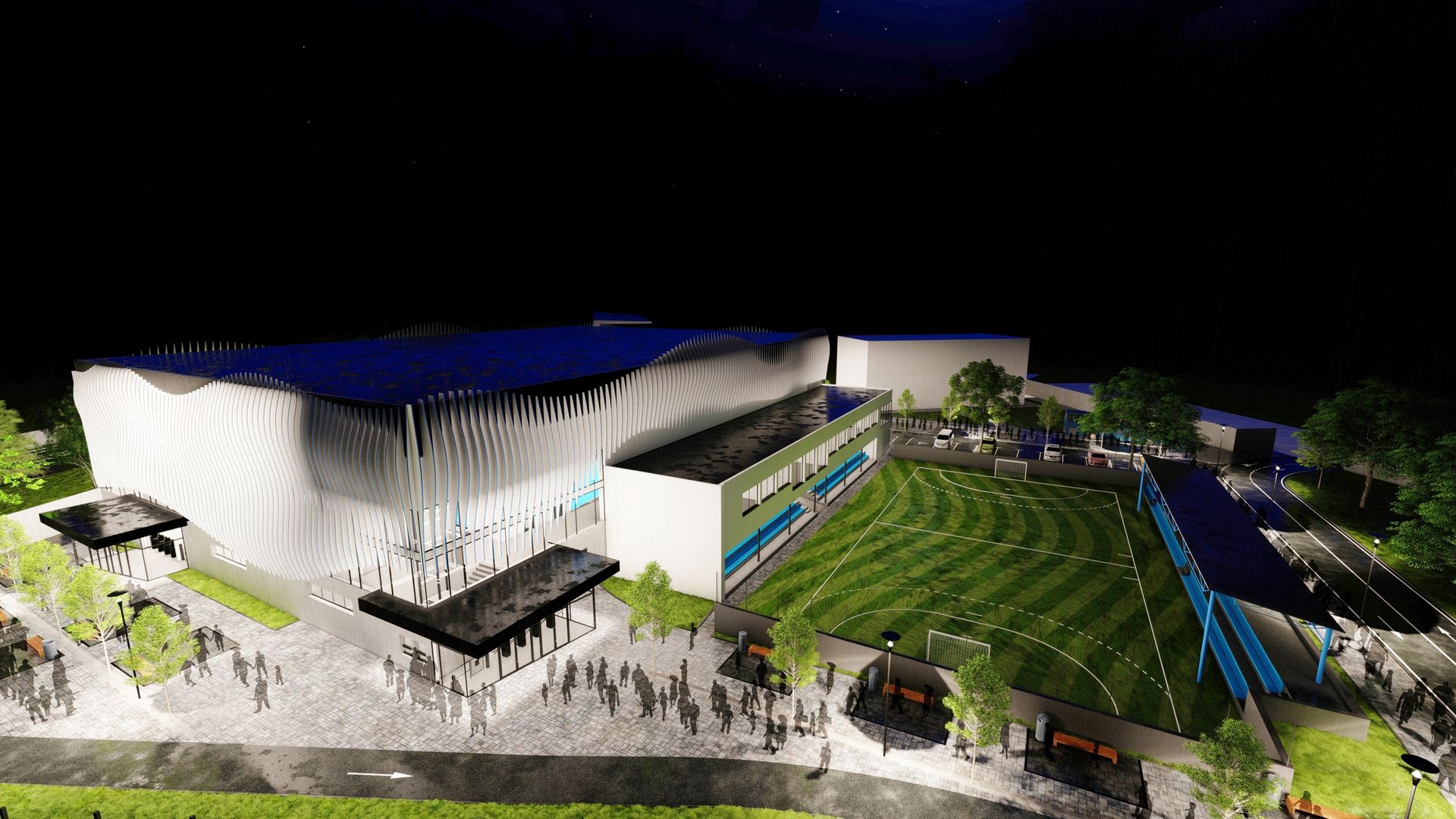 Rekonštrukcia športovej haly, Dubnica nad Váhom