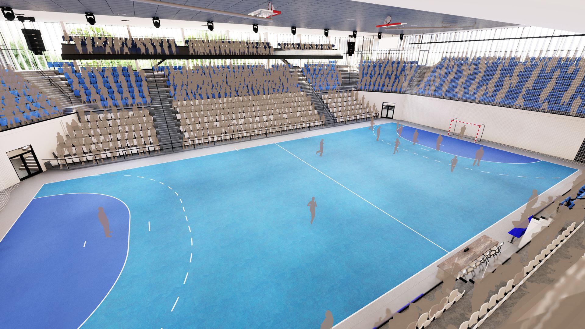 Rekonštrukcia športovej haly, Dubnica nad Váhom