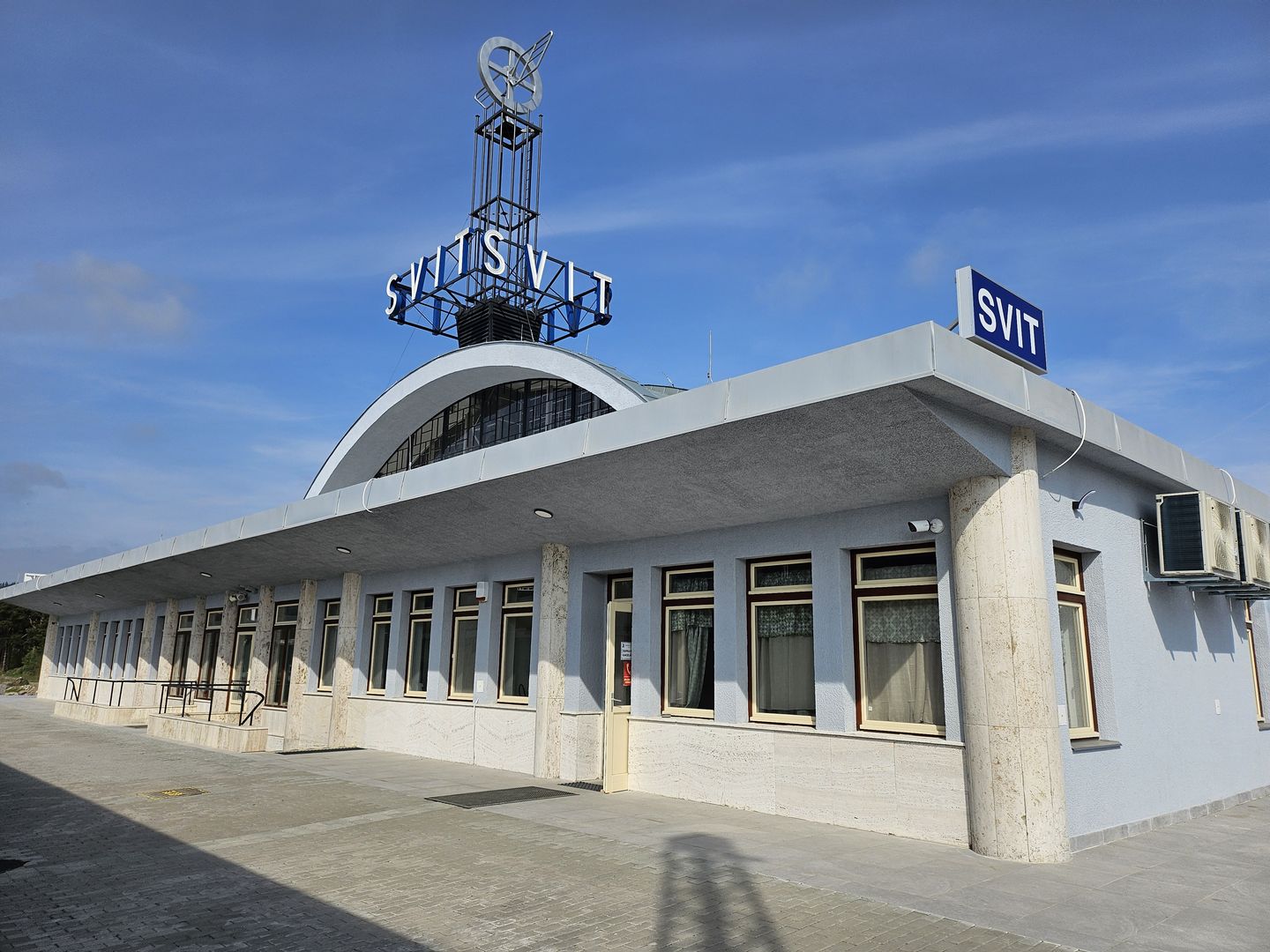 Obnova stanice vo Svite