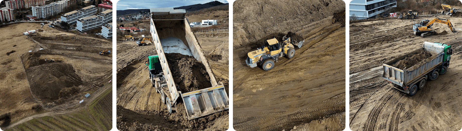 Rezidenčný projekt Terrasy - stav projektu február 2026, Bratislava-Rača