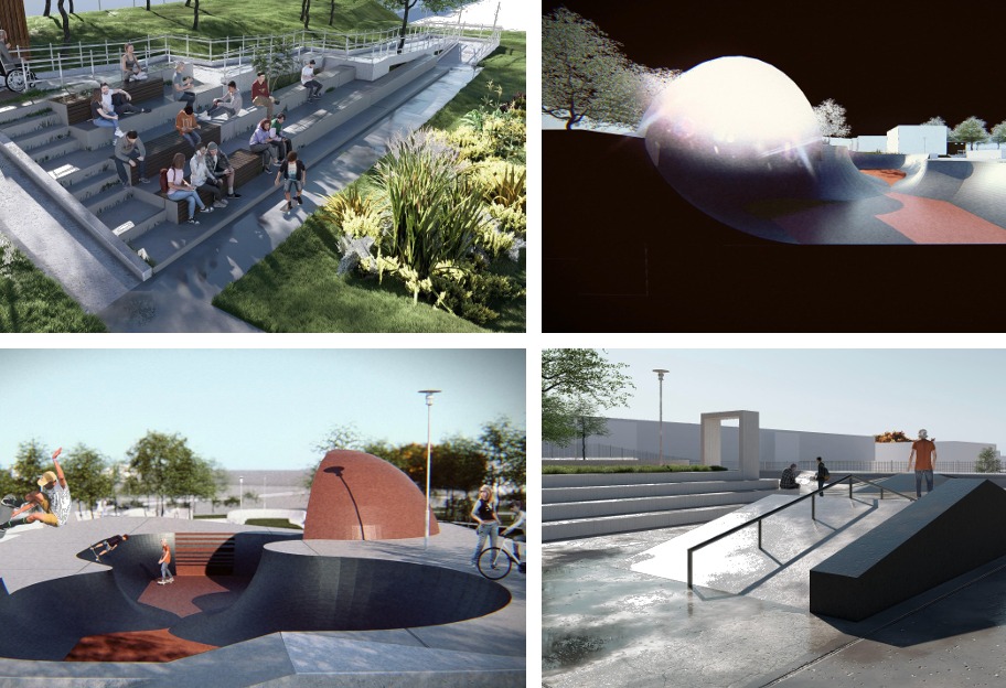 Skatepark a pumptrack, Prievidza