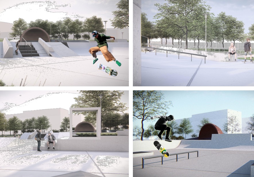 Skatepark a pumptrack, Prievidza