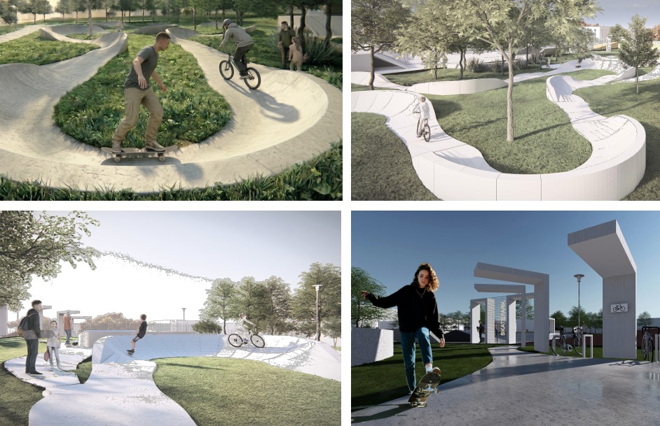 Skatepark a pumptrack, Prievidza