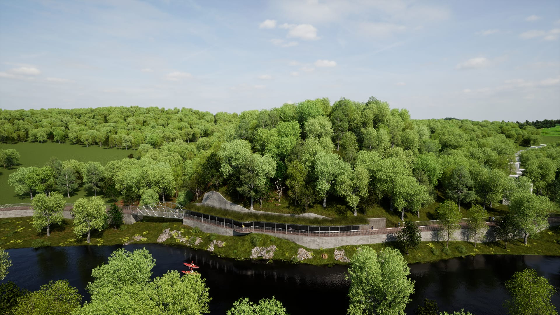 Cyklotrasa Družstevná pri Hornáde-Kostoľany nad Hornádom