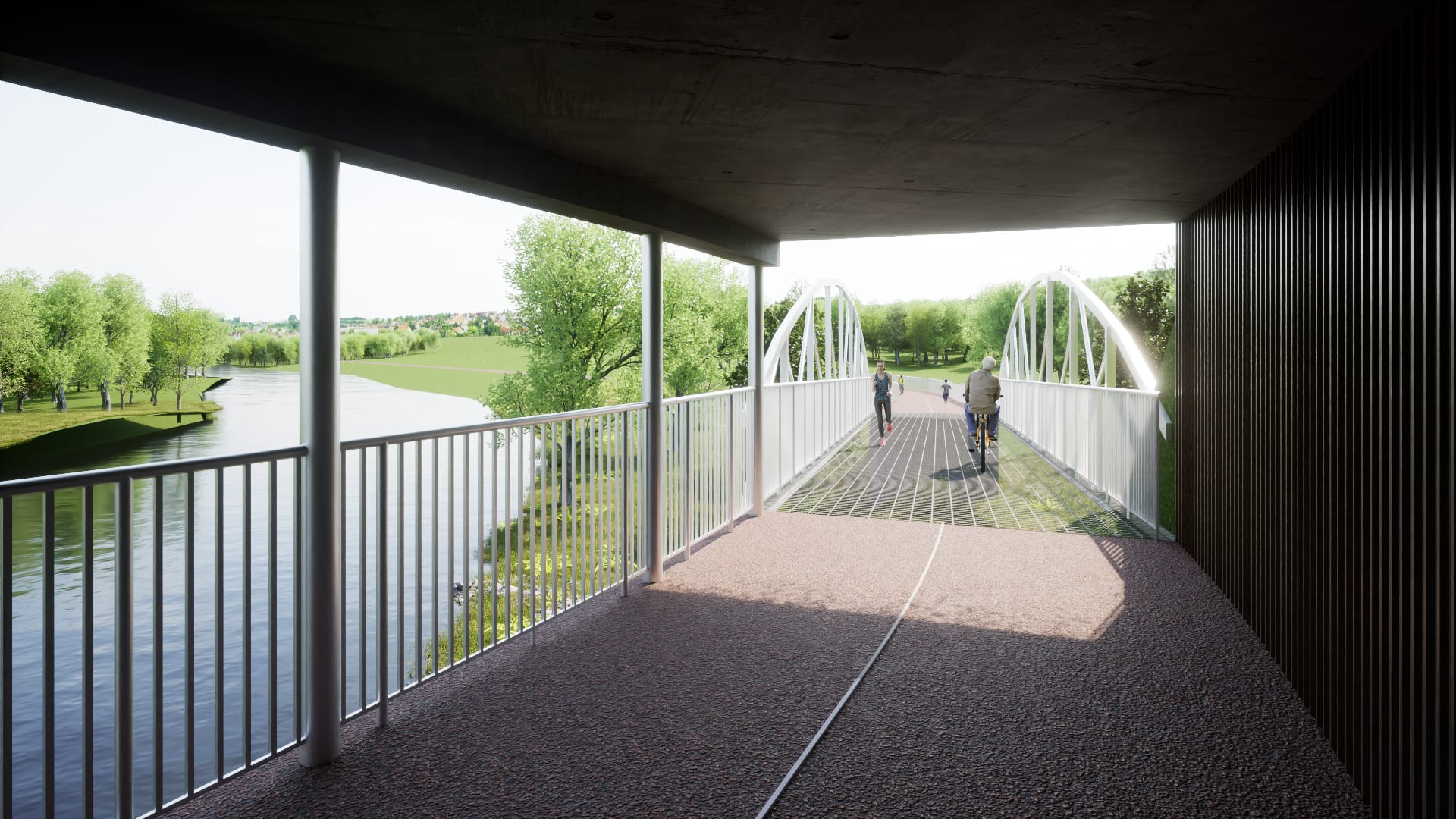 Cyklotrasa Družstevná pri Hornáde-Kostoľany nad Hornádom