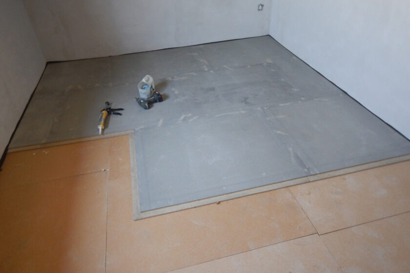 Podlahový systém CETRIS PDP pripravený na finálnu krytinu