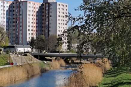 Chorvátsky kanál pri Technopole je dočasne zasypaný a voda odvedená rúrami