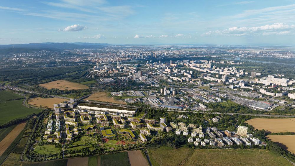 Mestská štvrť Nesto v Bratislave-Petržalke.