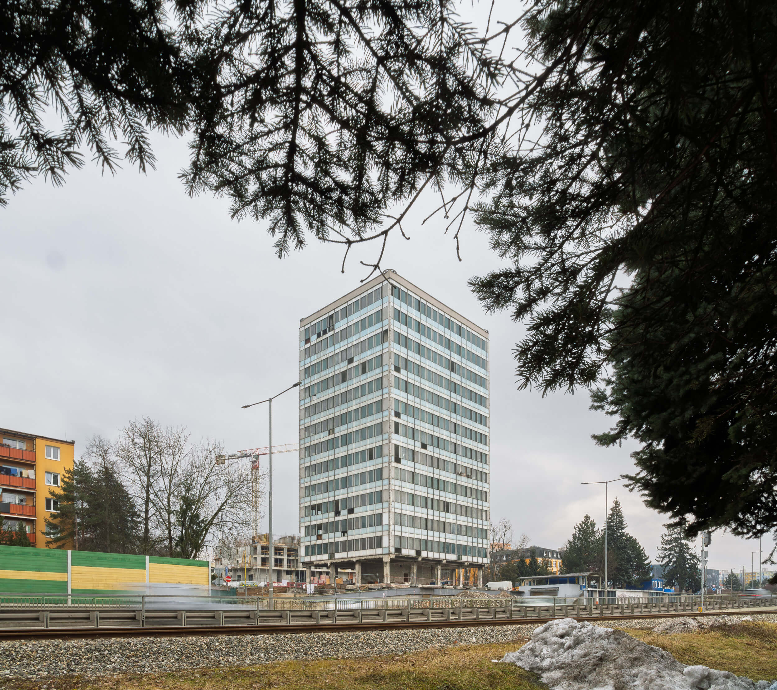 Súčasný stav budovy Váhostav, Žilina