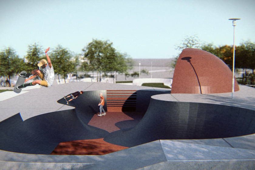 Skatepark a pumptrack, Prievidza