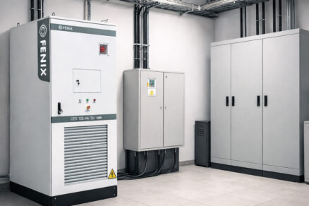 Technická miestnosť s batériovým systémom