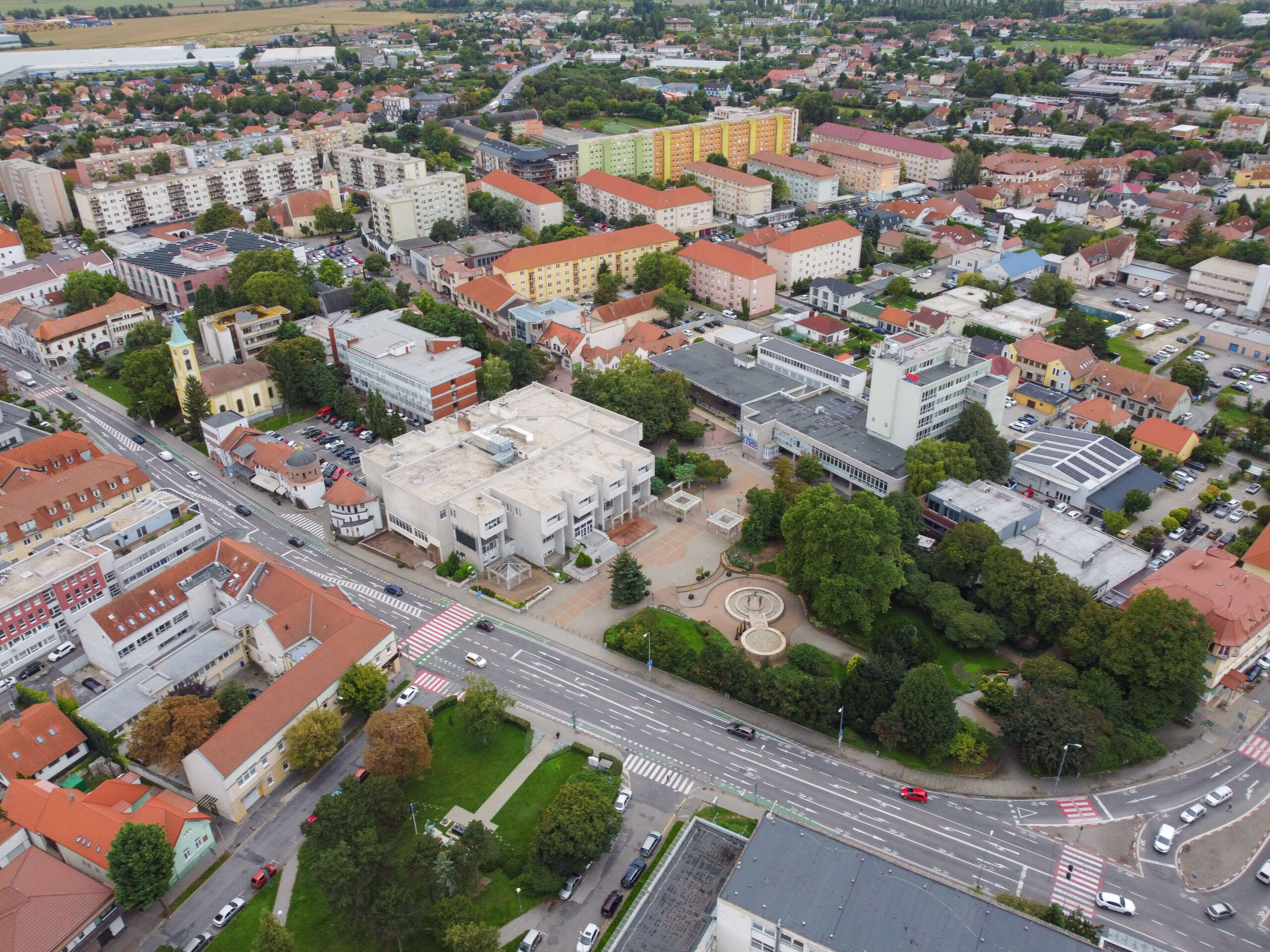 Korzo Bélu Bartóka - súčasný stav, Dunajská Streda revitalizacia-korza-belu-bartoka-dunajska-streda