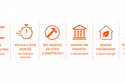 výhody infra fólií podlahové kúrenie bez betónu pre rekonštrukcie