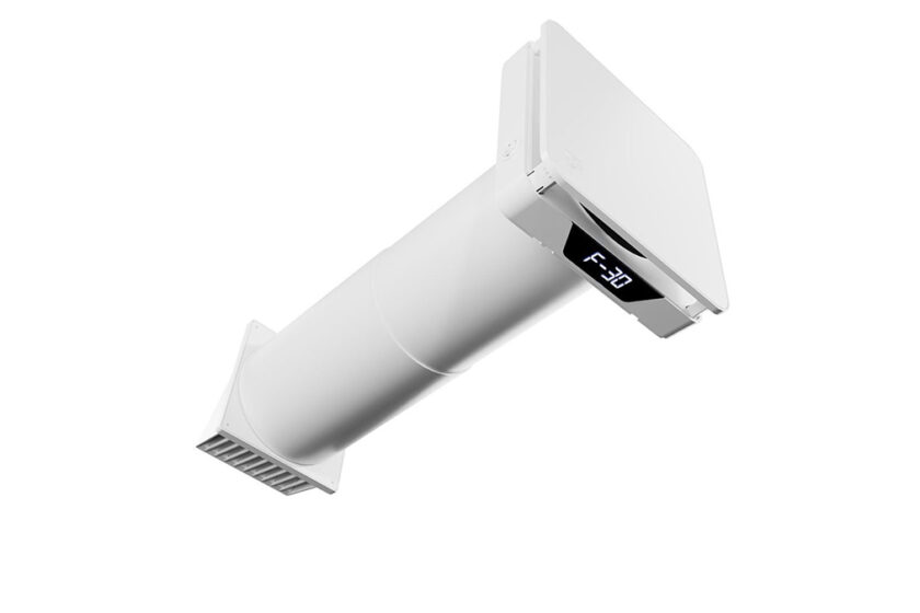 Obr. 1 Vzhľad lokálnej regeneračnej jednotky NARAH (interiér/exteriér)