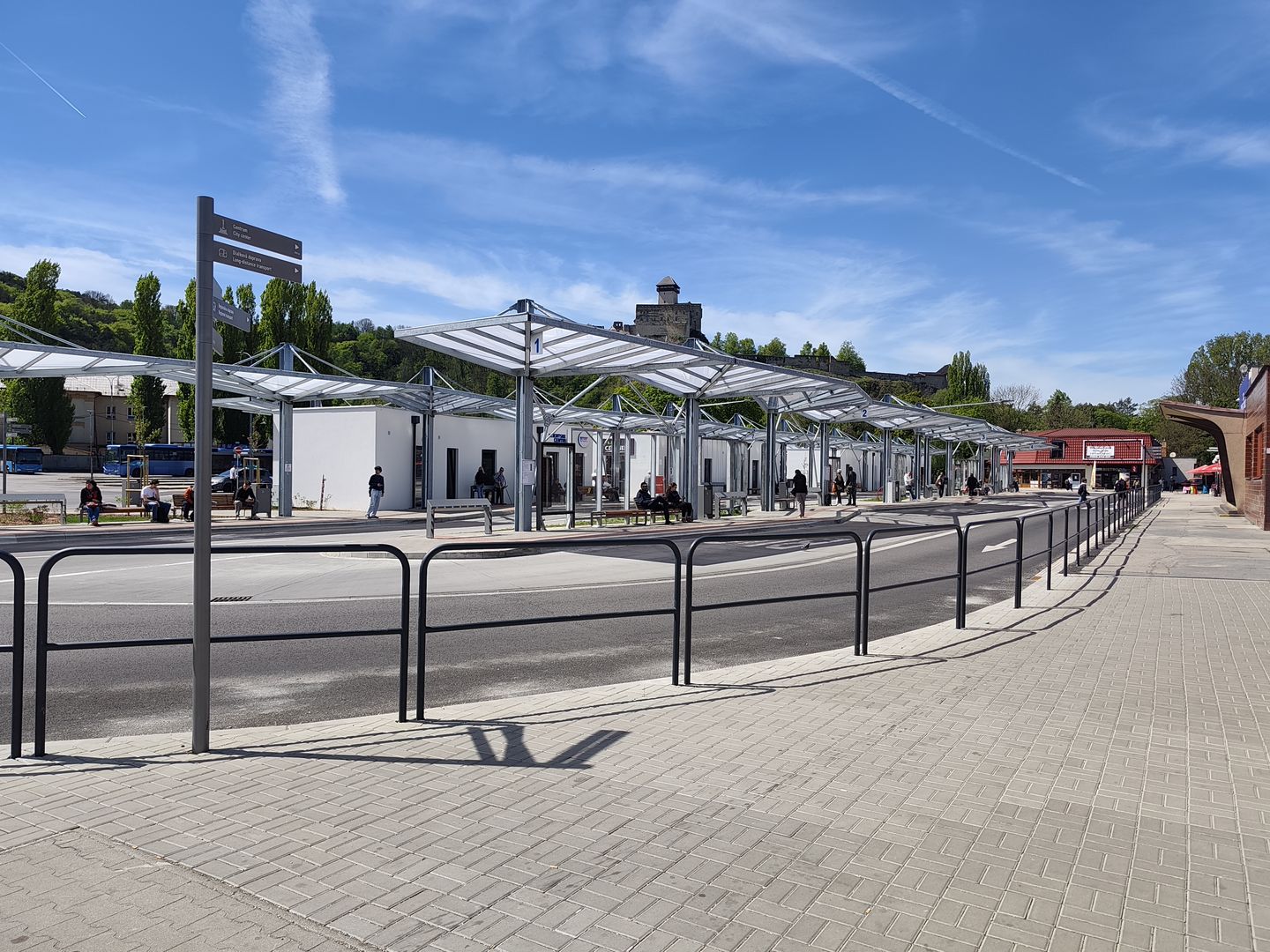 Obnovená autobusová stanica v Trenčíne
