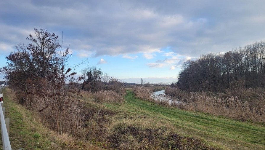 Súčasný stav pozemku, kde je zámer vybudovať Vedecko-technologický park Pusté Úľany v okrese Galanta 