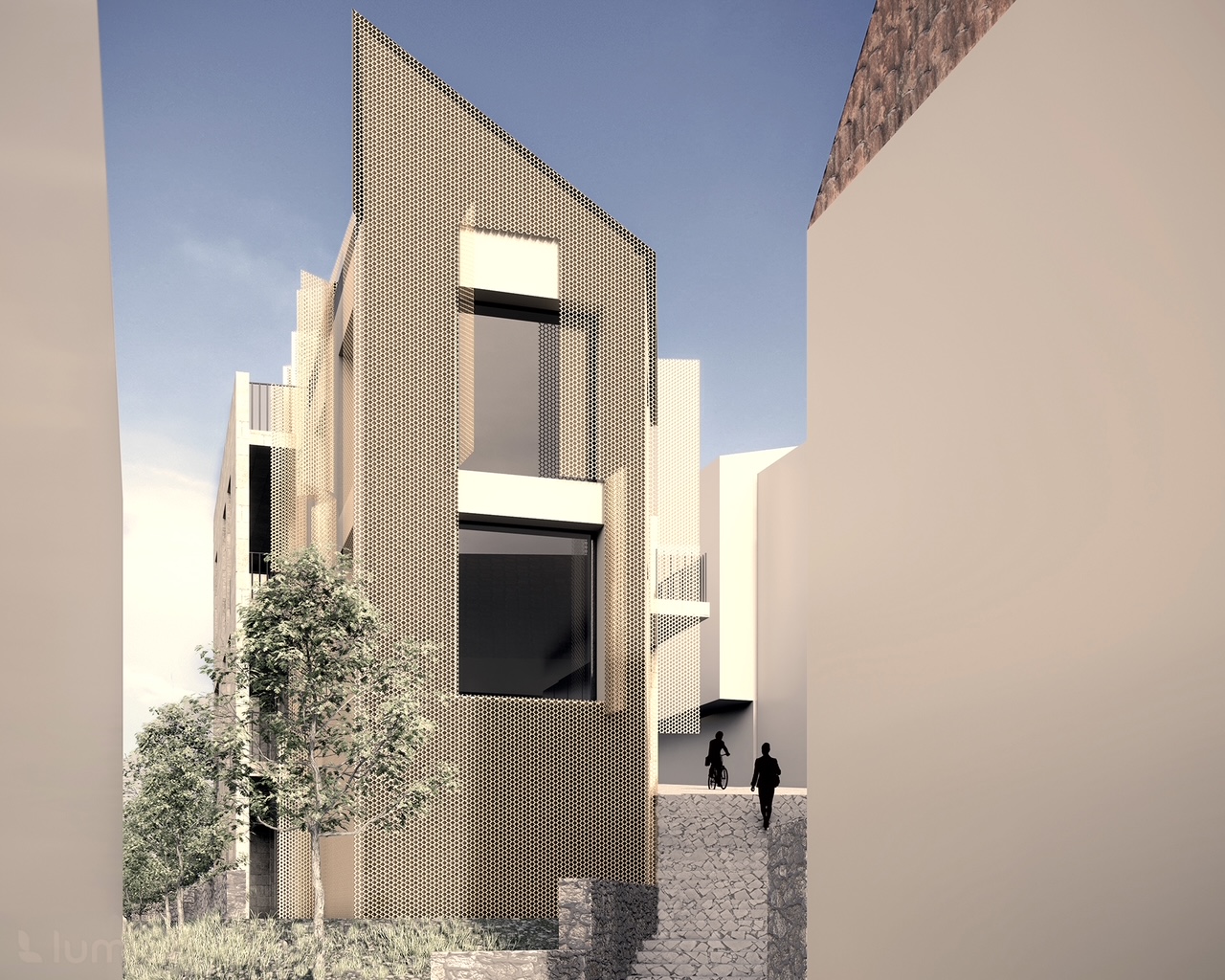 Polyfunkčný objekt Zámocké schody, Bratislava-Staré Mesto