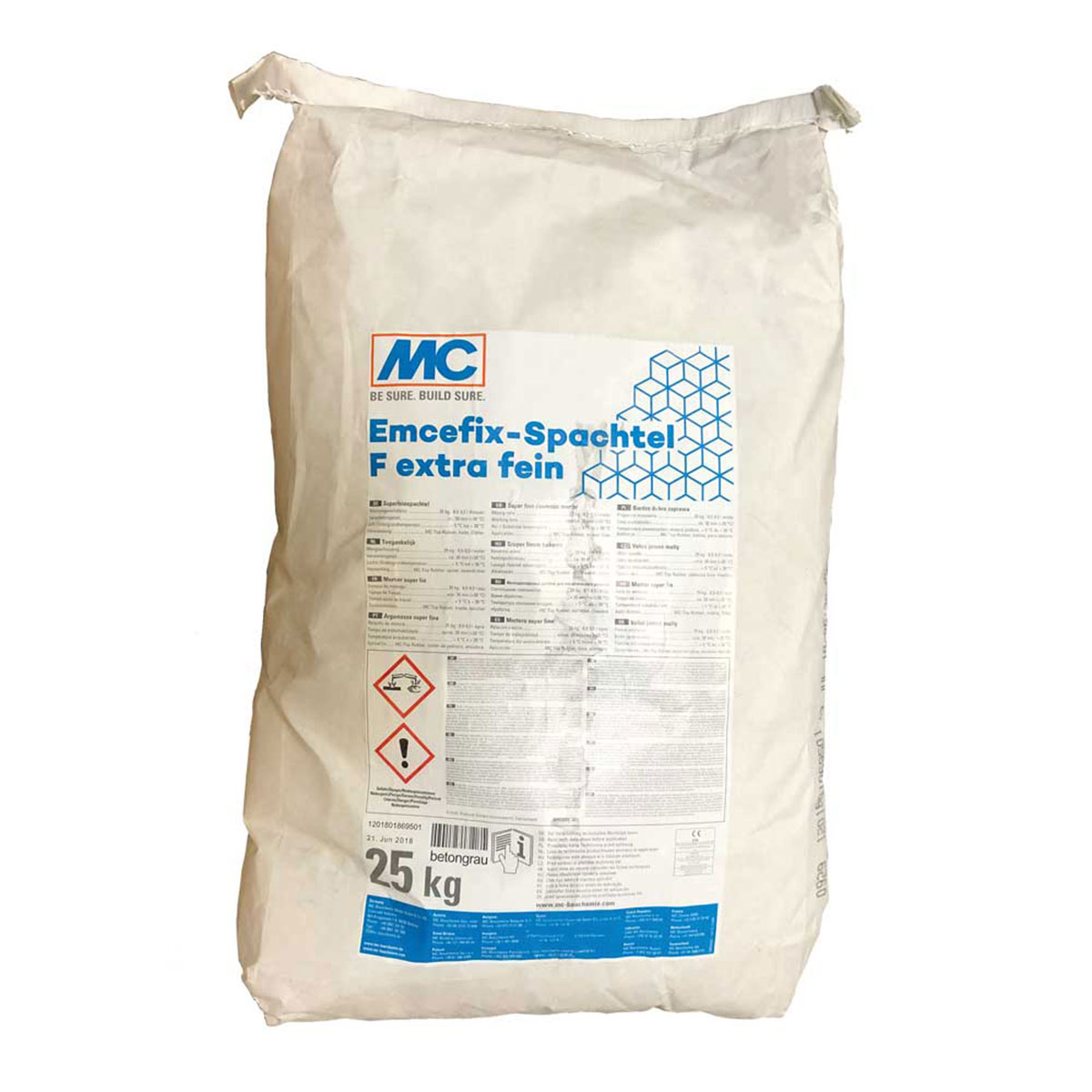 Emcefix Spachtel F extra fein