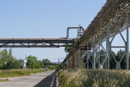Infraštruktúra po chemickej výrobe v Istrocheme.