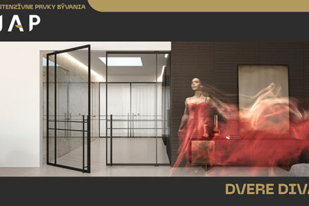 Modelový rad pivotových dverí DIVA pre súčasné interiéry