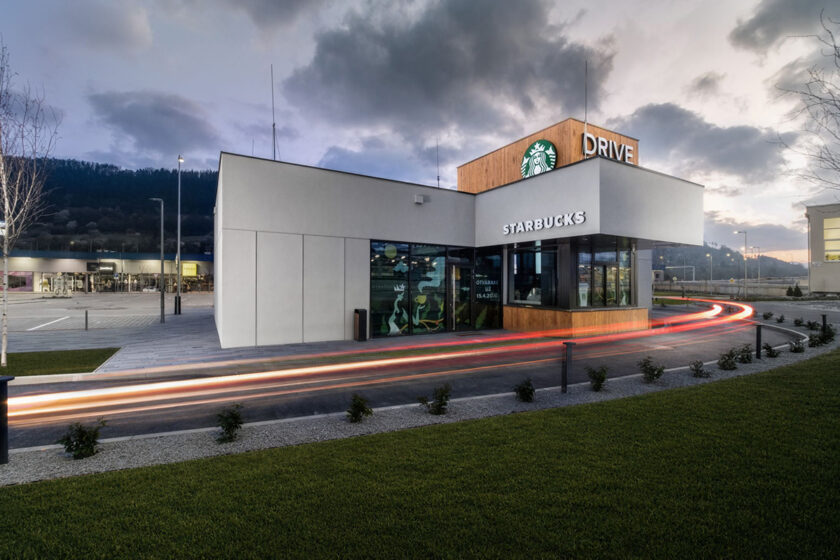 Starbucks Drive Thru v Žiline – prvá prevádzka svojho typu na Slovensku aj v Česku