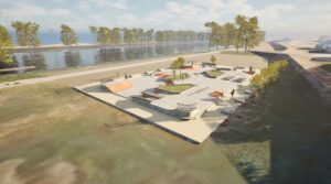 Komárno plánuje tri nové športoviská pri Váhu. Vznikne skatepark, streetballové ihrisko aj pumptrack dráha, ktorá v okolí chýba